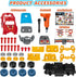 Pup Go 3-in-1 46Pcs 3 4 5 6 7 8 9 Take Apart Car for Boys with Electric Drill, Construction Toy Truck, Build Your Own