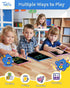 20 Pack 8.5in 3 4 5 6 7 TEKFUN Party Favor LCD Writing Tablet with Stylus, Erasable Doodle Board Mess Free Drawing Pad