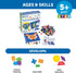 Learning Resources STEM Explorers Pixel Art Challenge, 402 Pieces, STEM Toys for Kids Ages 5+