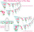 Flamingle Bottle Wraps, Set of 20 Flamingo Water Bottle Labels, Made in The USA