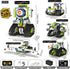 5-in-1 Programmable 8-12, (337 STEM Robotics Kit with Remote and App Control & Three-Color Changing LED Lights