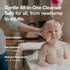 2-in-1 (10.82 oz 320g) SHAMPOO & BATH Tear-Free Organic Korean Baby Shampoo & Wash, Vegan Cleanser for Hair, Face