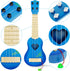 Kids Toy Classical Ukulele Guitar - Musical Instrument in Blue