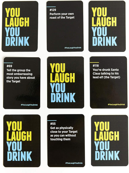 You Laugh You Drink - A Party Game for People Who Can't Keep a Straight Face