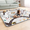 Palopalo 47x47in Foam Baby Play Mat for Floor, Thick Cushioning Padding Playmat