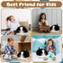 Dog Plush Stuffed Animal Pillow, 13” Soft Dog Plush Sleeping Throw Pillow, Cute Cartoon Dog Toy