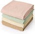 david's kids 4 Pack Baby Muslin Swaddle Blankets 47" x 47", 100%