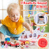 2+ PLAY Airplane Toy for Kids - Toddler Airplane Toys Travel Plane Toys for Kids Years Old with Small Figures & Baggage