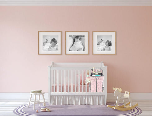 Hanging Diaper Caddy - Baby Diaper Organizer for Changing Table - Diaper Stacker for Crib, Playard or Wall - Newborn