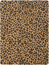 CZXW 52" 28" Fashion Leopard Crib Sheets Fitted x Natural Cotton Soft & Breathable for Baby Crib Mattress