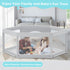 65" 65" Fshibila Hexagonal Baby Playpen, Baby Playard for Babies and Toddlers, BabyFence Play Pens for Indoor
