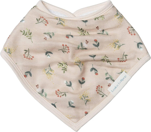 Set 3 36 2 Pack Loulou Lollipop Muslin Bandana Bib Drool Bib for Baby Girl and Boy, Adjustable to Months