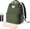 Ramhorn Diaper Bag Backpack for Women, Travel Backpacks with Insulated Bottle Pocket,