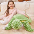 Toys,30" IKASA Giant Sea Turtle Stuffed Animal Plush Toy,Big Large Jumbo Soft Cute Huge Size Fat Fluffy Plushy