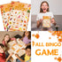 Joy Bang Fall Bingo Games for Kids and Adults, Thanksgiving Bingo Cards for 24 Players, Fall Party Supplies