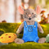 Please Give Mouse a Cookie - 2PCS, 4" Cookie Plush and Cute Mouse Plush for Children who Love Cookies