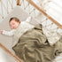 4 47"x47" lulumoon Muslin Baby Blanket for Unisex - Soft Cotton Receiving Blanket for Infant - Layer Reversible