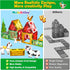 Set, Immersive 3-5, 3D Magnetic Tiles Farm Animals Storytelling Building Blocks for Toddlers Farm House STEM Toys