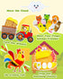 1-3, 1 2 1+ Busy Book for Toddlers Montessori Toys for Year Old Boy Girl Birthday Gifts, Busy Board Educational
