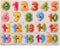 Generic Wooden Number Puzzle for Toddlers 3+ Years Old Montessori Counting & Math