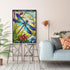1000 1000 27.5x19.7 Sutinban Stained Glass Dragonfly Piece Puzzles, Jigsaw Puzzle Pieces for Adults, Coolest Adult