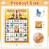 FLYAB Bible Bingo Game - Christian Bingo for Kids & Adults, 26 Players, Family Vacation Activities
