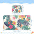 SyXIOP Summer 28" 52" Tropical Plants Cooling Baby Waterproof Crib Mattress Cover x Washable Bed Pads for Baby&Toddler