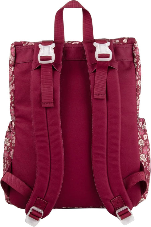 Backpack Multi-Function Floral Diaper and Travel Nappy Baby Bag with Changing Pad and Stroller Straps