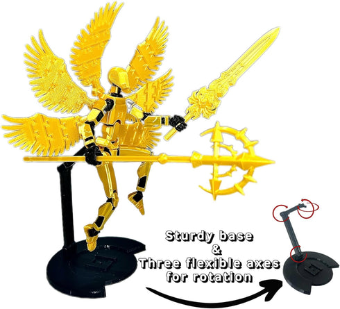 VZNYBL Titan13 Set, Dummy 13 3D 13 (Assembly Completed) Action Figure Printed Action Toy Gifts for Kids, Robot Action