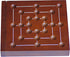 WE Games Nine Men's Morris - 5 inch Travel Size Game