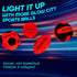 GlowCity Glow in The Dark Basketball for Teen Boys - Light Up LED Toy for Night Ball Games, Great Gift for Kids