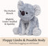 Cozys 1 10" GUND Collection Koala Stuffed Animal, Koala Bear Plush Toy for Ages and Up, Gray/White