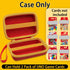 Aenllosi Storgae Card Case for UNO Card Game,Hard Case Capacity Max for 300 Cards(Case Only,Red)