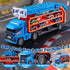 3 4 5 6 6 4-in-1 2 Race Track Truck Toys for Years Old Kids - Carrier Truck Transport Car with Die-Cast Cars Toys