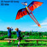 HENGDA KITE Upgrade Classical Dragon Kite, 55"x62" Stereoscopic Easy to Fly for Kids & Adults
