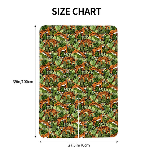Hcpwzrf Bengal Tiger Jungle Baby Car Seat Cover & Nursing Cover - Breathable Stretch Multi-Use Cover for Breastfeeding