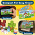 OAR Set 35PCS 38 Magnetic Building Blocks for Kids, Mini Travel Magnetic Blocks with Portable Iron Storage Box, STEM