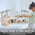 Set Set PlanToys Wooden Dollhouse Bathroom Room | Bath, Toilet, Sink & Accessories Furniture | Open Ended Role Play