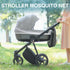 URZGU 2 Pack, Pack Baby Mosquito Net for Stroller Perfect Bug Net for Strollers, Bassinets, Cradles, Playards, N Plays
