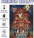 Halloween Fright Night 500 Pieces Jigsaw Puzzle for Adults - Halloween Decoration for Family Party