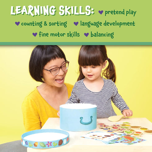 2 Peaceable Kingdom Acorn Soup Game - Educational Games for Toddlers, Includes Instructions and Parent Guide - Year Old