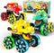 Monster Truck Toys Dinosaur Cars for Toddlers 1-3, Press and Go Cars