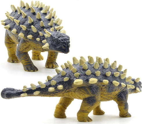 Gemini & Genius Saichania Action Figure, Ankylosaurus Dinosaur World Dino Park Toys, Science Educational Realistic