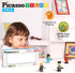 Picasso Toys Magnetic Action Figures, 4 Piece City Builder Character for Magnet Building Block Tiles Expansion Pack