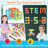 3-5, 4-8 Apluses Magnetic Blocks, Magnet Building Cubes for Toddlers Ages STEM Educational Sensory Autism Montessori