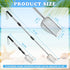 2 POILKMNI New Upgraded Pcs Shark Tooth Sifter with Seashell Bags, Beach Sand Sifter, Sand Scoop Shell Scooper