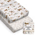 Baby Changing Pad Cover 2-Pack for Boys, Girls (Magic Forest) - Premium
