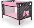 Bayer Design Dolls Travel 9 Piece Set - Black, Pink, Hearts, Accessories for Dolls Up to 18"