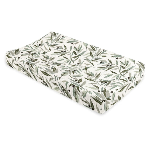 100% 360, Babyletto Quilted Organic Cotton Changing Pad Cover, GOTS-Certified, Fitted Ultra-Soft and Breathable Muslin
