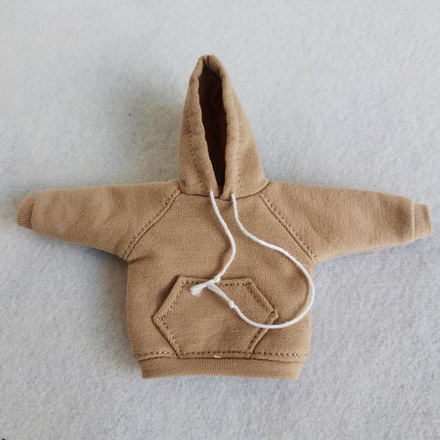 1/12 Scale Strong Man Action Figure Clothes, Men's Hoodie for 1:12 6inch Notoman, NWTOYS Male Action Figure Doll